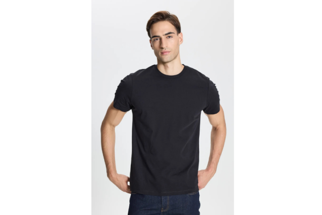 Slim Fit Bisiklet Yaka 3'lü Basic Tişört Paketi